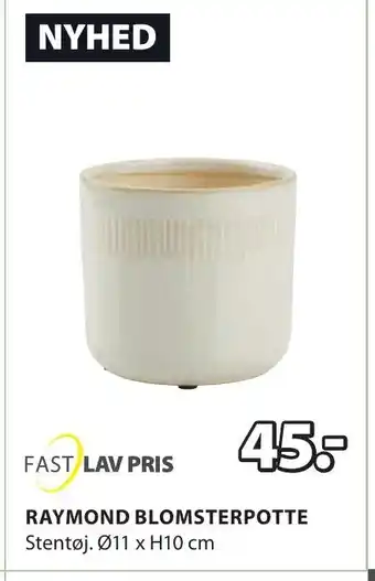 JYSK Fast Lav Pris Raymond Blomsterpotte tilbud
