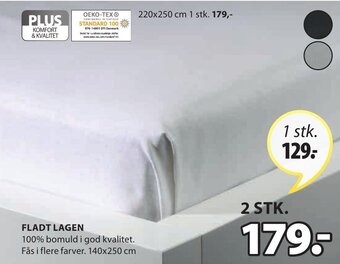 JYSK Fladt Lagen tilbud