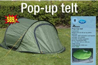 Harald Nyborg Pop-Up telt tilbud
