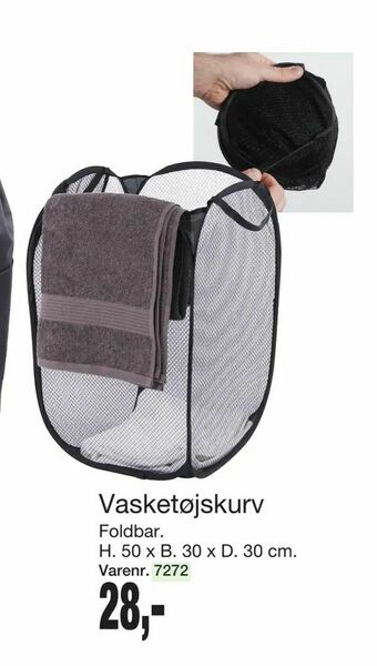 Harald Nyborg Vasketøjskurv tilbud