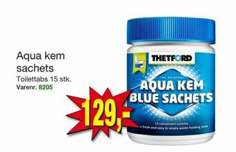 Harald Nyborg Aqua kem sachets tilbud