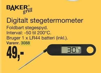 Harald Nyborg Digitalt stegetermometer tilbud