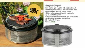 Harald Nyborg Easy-to-Go grill tilbud