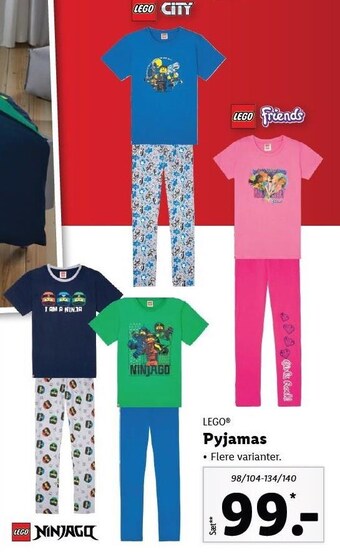 Lidl Pyjamas tilbud