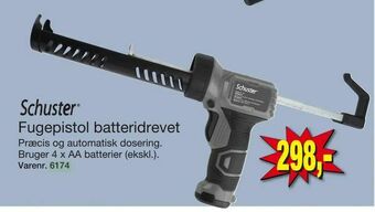 Harald Nyborg Fugepistol batteridrevet tilbud