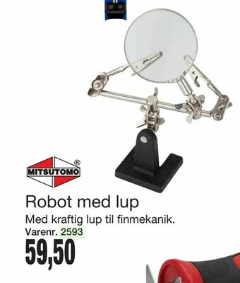 Harald Nyborg Robot med lup tilbud