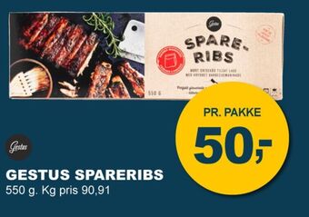 Let-Køb Gestus spareribs tilbud