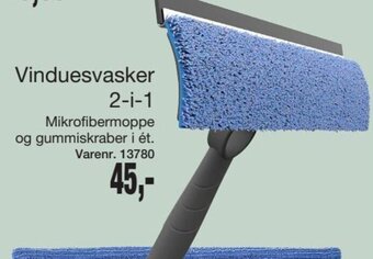 Harald Nyborg Vinduesvasker 2-i-1 tilbud
