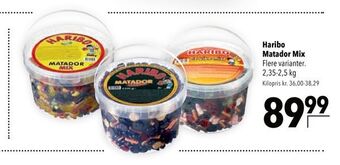 Citti Haribo matador mix tilbud