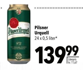 Citti Pilsner urquell tilbud
