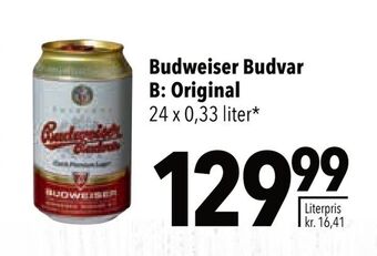 Citti Budweiser budvar b: original tilbud