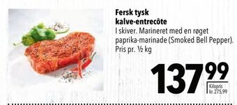 Citti Fersk tysk kalve-entrecôte tilbud