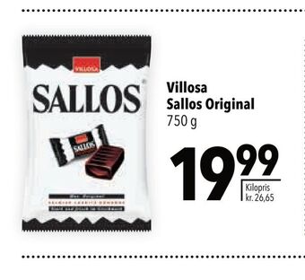 Citti Villosa sallos original tilbud