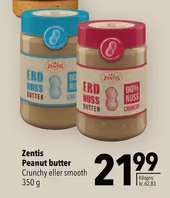 Zentis peanut butter
