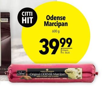 Citti Odense marcipan tilbud