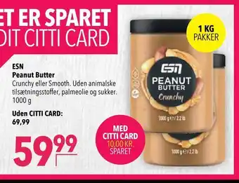 Esn peanut butter