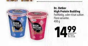Citti Dr. oetker high protein budding tilbud
