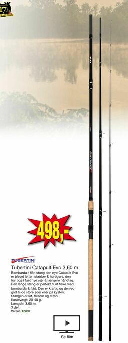 Harald Nyborg Tubertini Catapult Evo 3,60 m tilbud