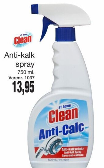 Harald Nyborg At Home Clean Anti-kalk spray tilbud