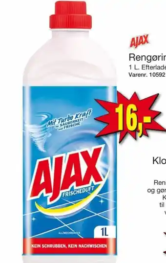 Harald Nyborg Ajax Rengøringsmiddel tilbud