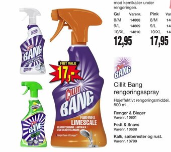 Cillit Bang rengøringsspray