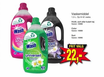 Harald Nyborg At Home Wash Vaskemiddel tilbud