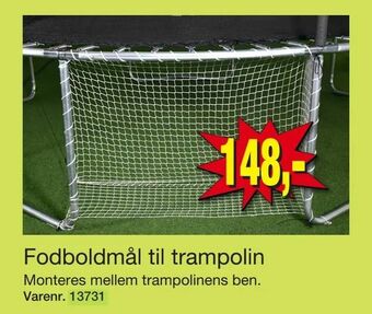 Harald Nyborg Fodboldmål til trampolin tilbud