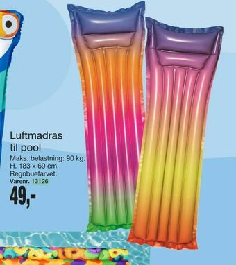 Harald Nyborg Luftmadras til pool tilbud