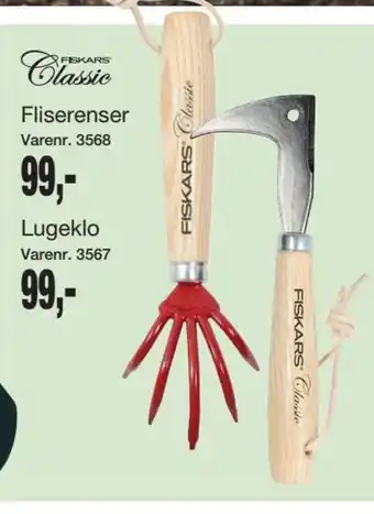 Harald Nyborg Fiskars Classic Fliserenser/Lugeklo tilbud