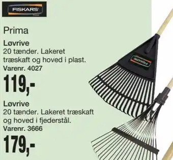 Harald Nyborg Fiskars Prima Løvrive tilbud