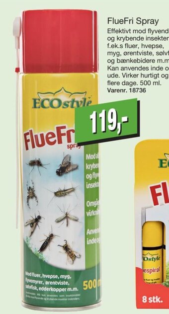 Harald Nyborg Ecostyle Fluefri Spray tilbud