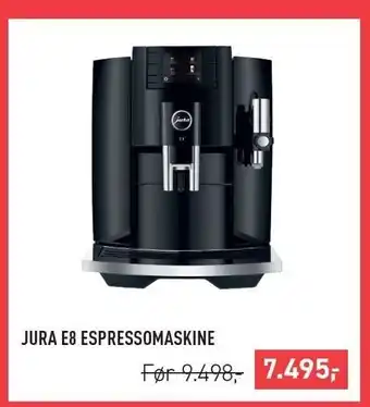 Jura e8 espressomaskine