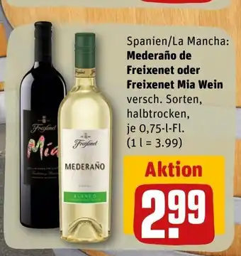 Mederaño de Freixenet Oder Freixenet Mia Wein