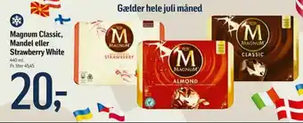 Føtex Magnum Classic, Mandel eller Strawberry White tilbud