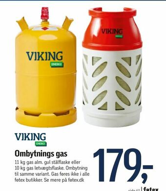 Føtex Ombytnings gas tilbud