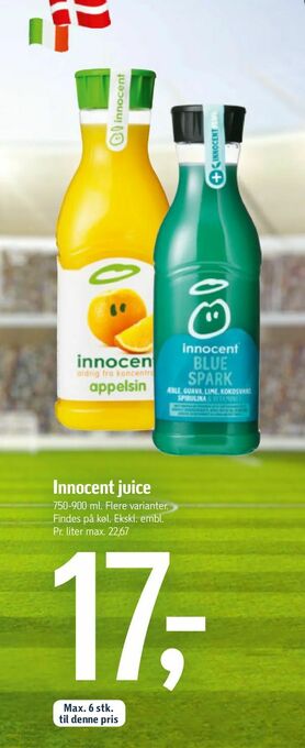 Føtex Innocent juice tilbud