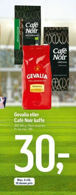 Føtex Gevalia eller Café Noir kaffe tilbud