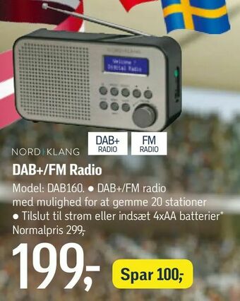 Føtex DAB+/FM Radio tilbud