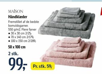Føtex Håndklæder tilbud