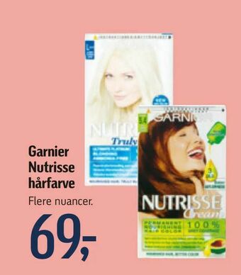 Føtex Garnier Nutrisse hårfarve tilbud
