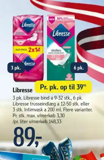 Føtex Libresse tilbud