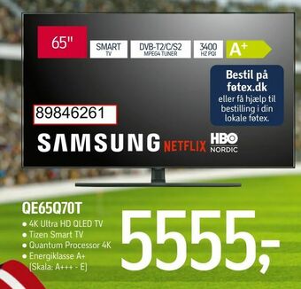 Føtex SAMSUNG Qe65q70t tilbud