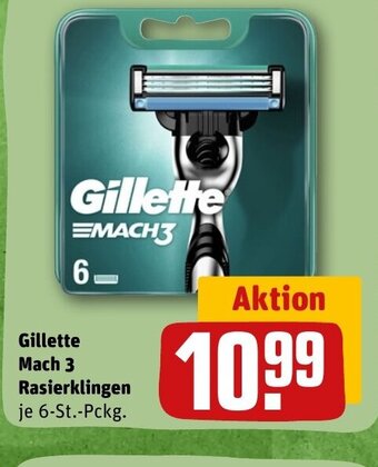 Gillette Mach 3 Rasierklingen
