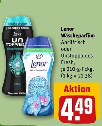 REWE DE Lenor Wäscheparfüm tilbud