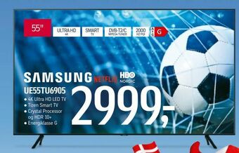 Føtex SAMSUNG Ue55tu6905 tilbud