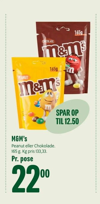 Min Købmand M&M's tilbud