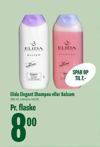 Elida Elegant Shampoo eller Balsam