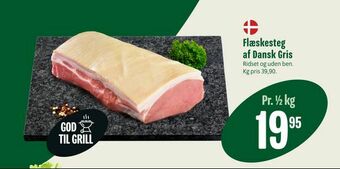 Min Købmand Flæskesteg af Dansk Gris tilbud