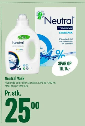 Min Købmand Neutral Vask tilbud