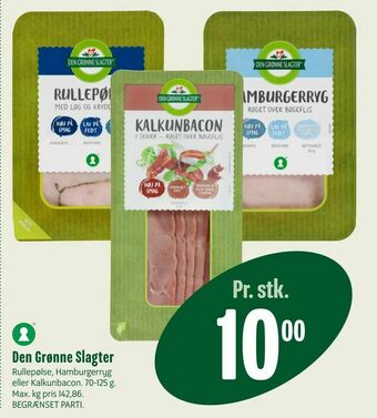 Min Købmand Den Grønne Slagter tilbud